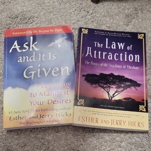 Book Set - Ask and It Is Given & The Law of Attraction